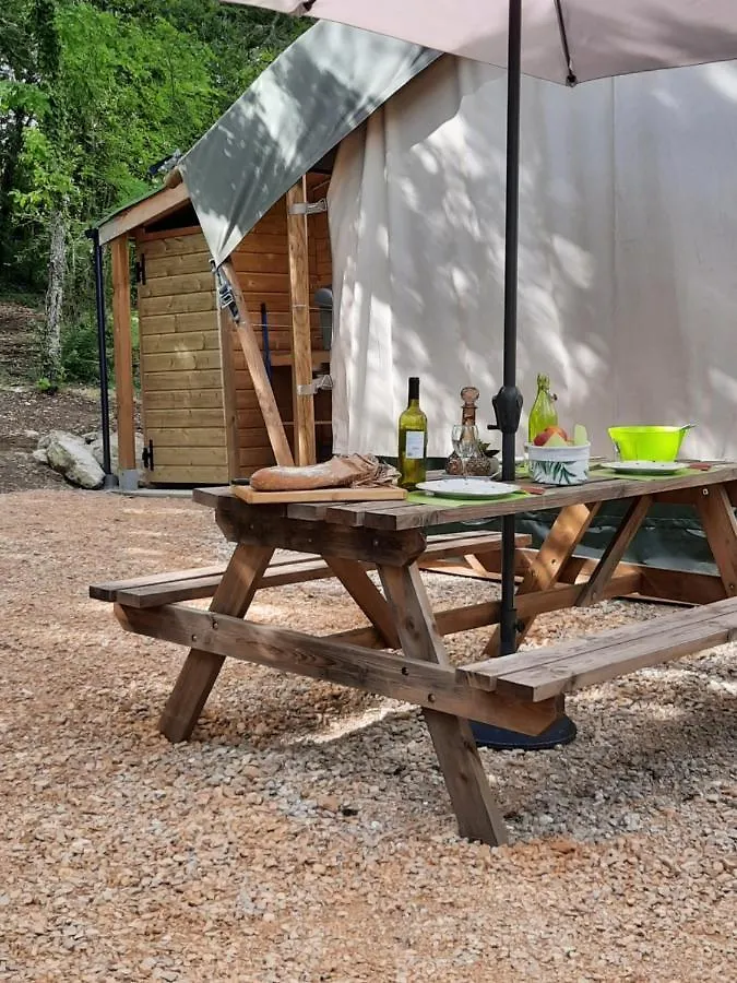 Tente de luxe Le lodge de La Boissière Andillac