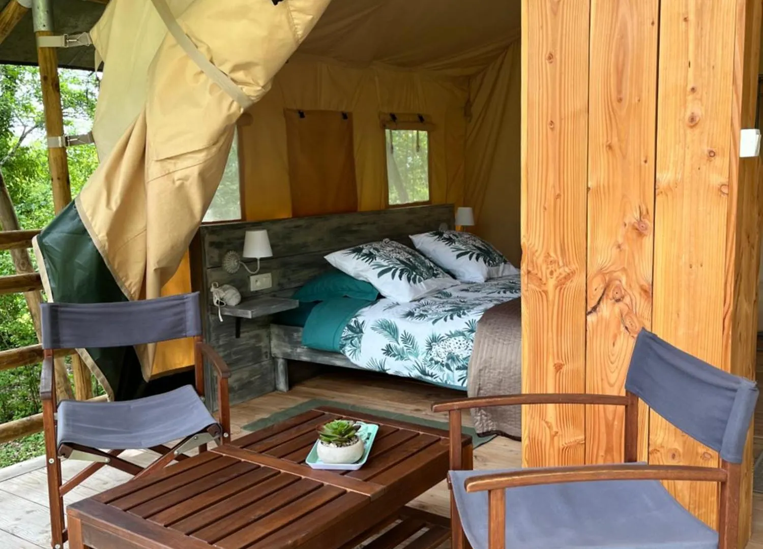 Tente de luxe Le lodge de La Boissière Andillac